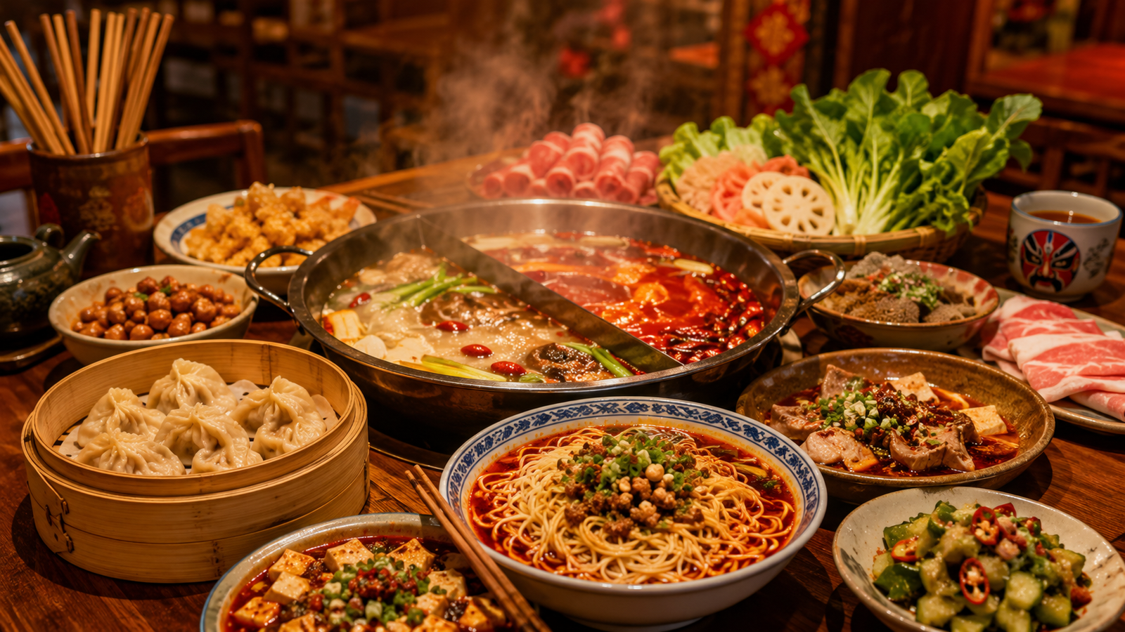 Sichuan food and local dining