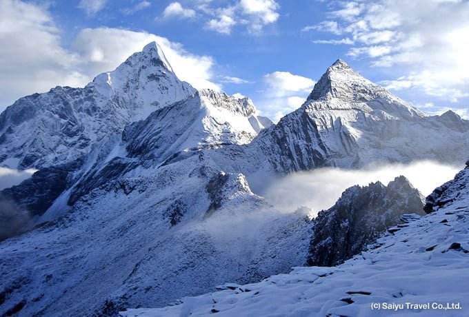 Winter mountains in Sichuan