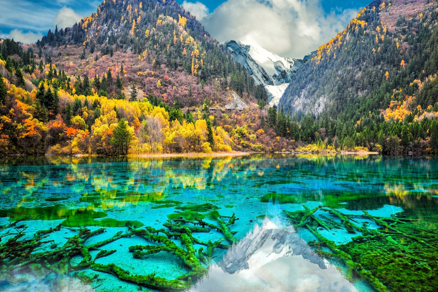 Sichuan nature scenery