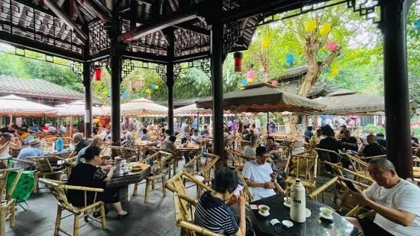 Chengdu tea house and local culture