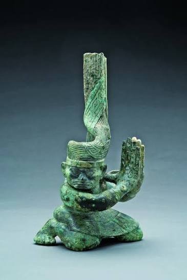 Interior exhibition galleries of the new Sanxingdui Museum